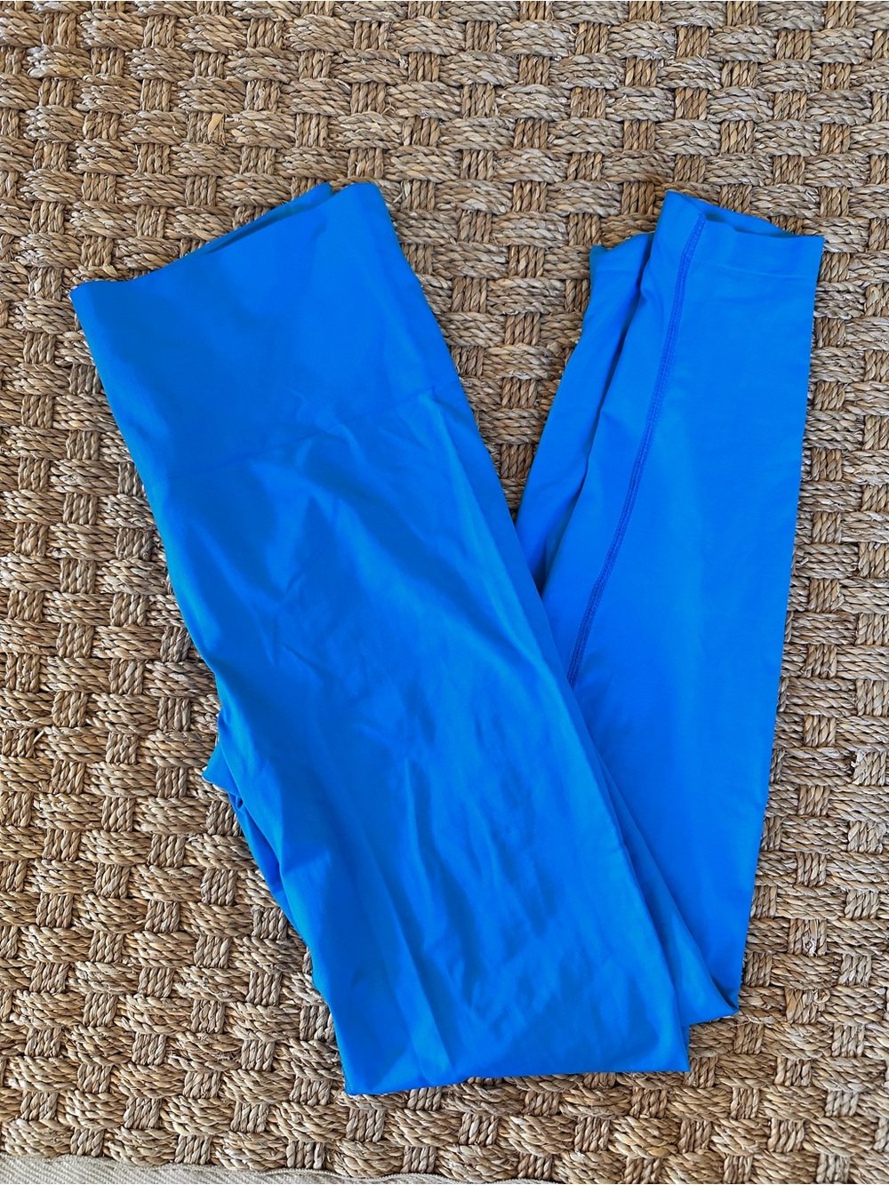 SKIMS Soft Smoothing Seamless Leggings Bright Blue Size Large L